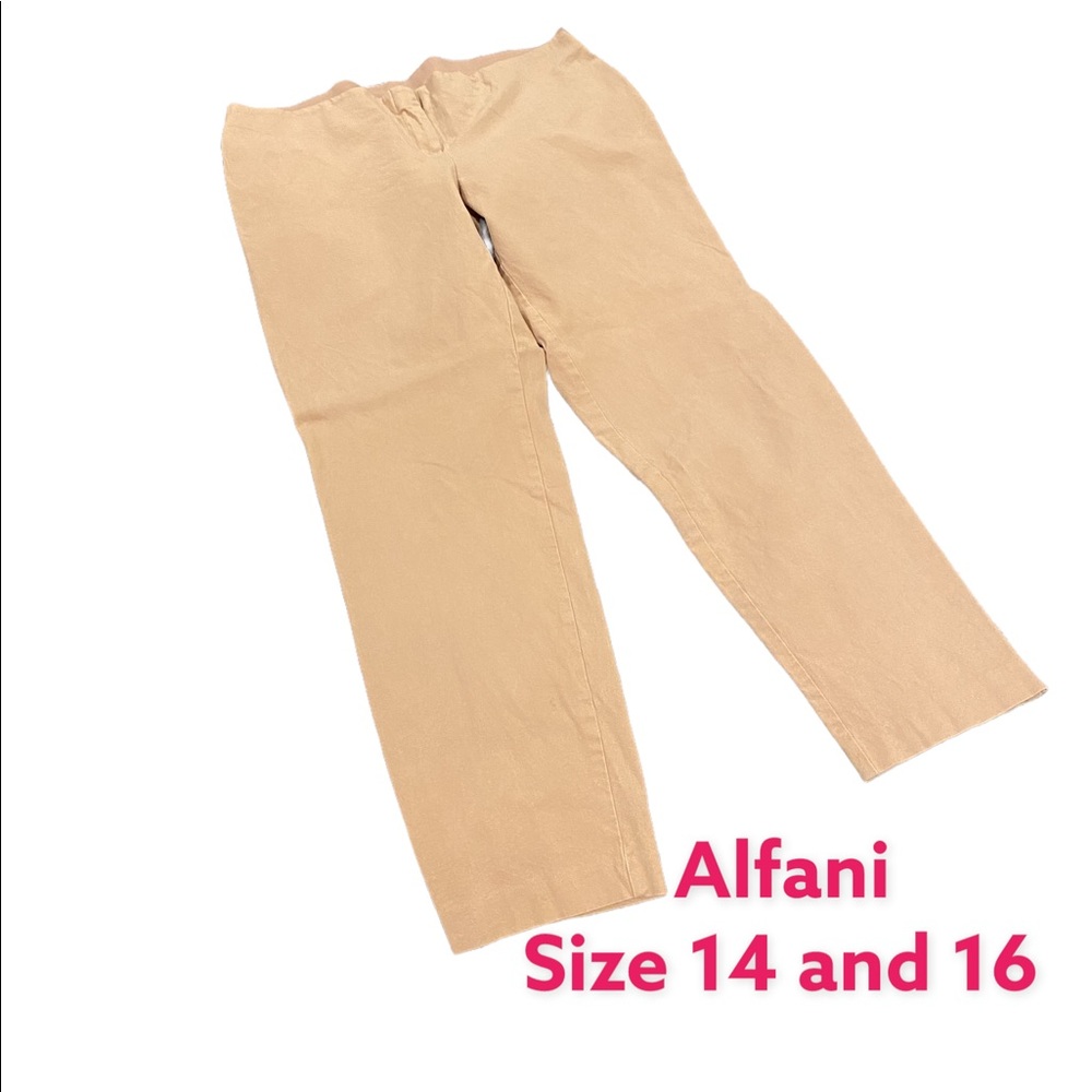 Alfani dress pants; two pair size 14 and 16